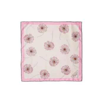 PRADA Floral-print Twill Scarf