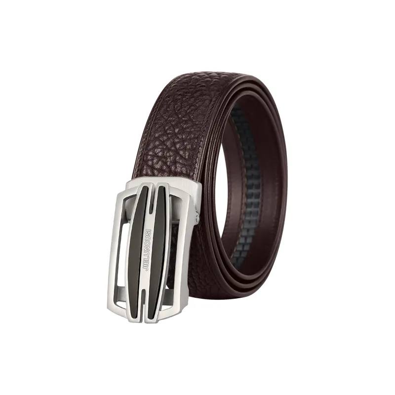 Jaylen Oos Seamless Non Tailored Wild Cow Leather Textured Top Grain Cow Leather Leather Belts Men's Width  3.5cm-7