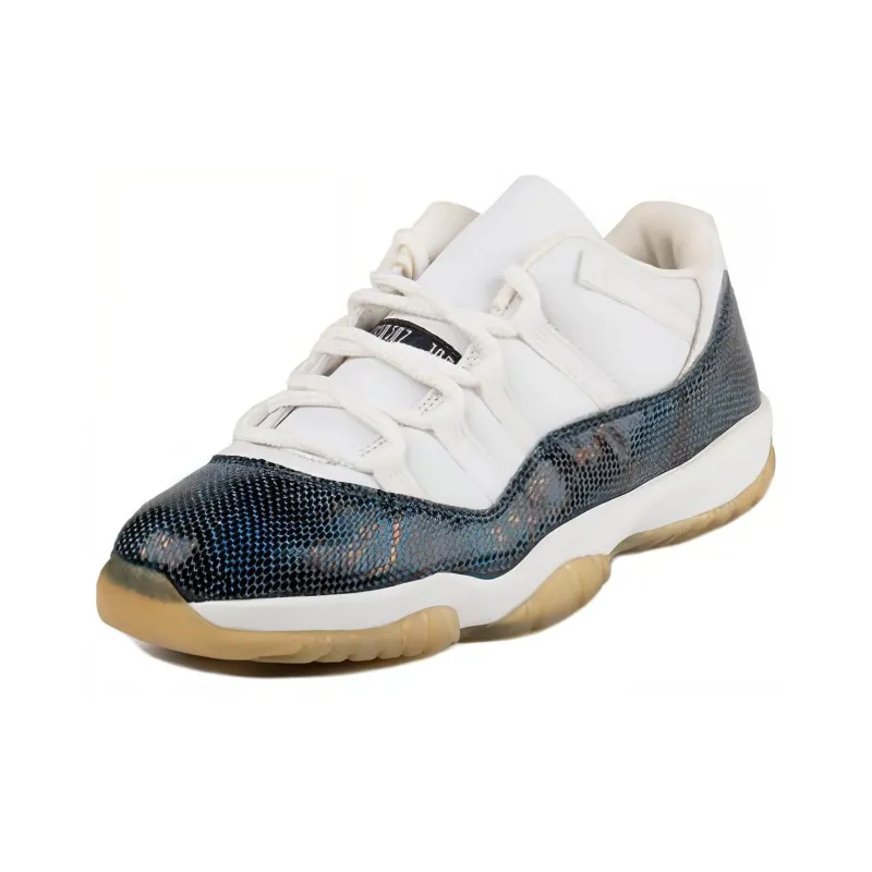 Jordan 11 Low Navy Snakeskin 2001-2