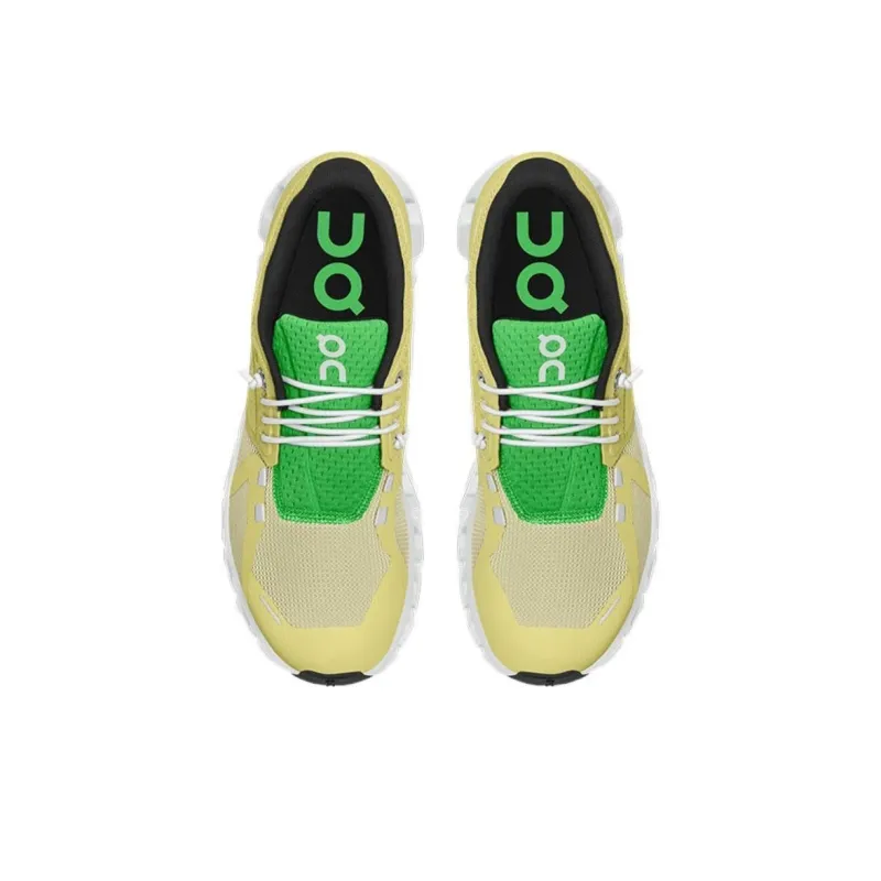 On Running Cloud 5 Push Hay Acacia Women's-3