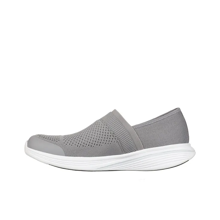 MBT Cushioning Breathable Rebound Low Top Outdoor Shoes Men's Gray-0