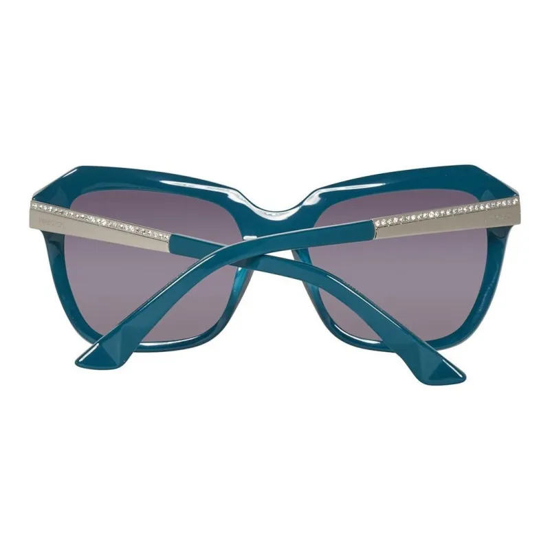 Swarovski Butterfly Sunglasses Women's Blue-2