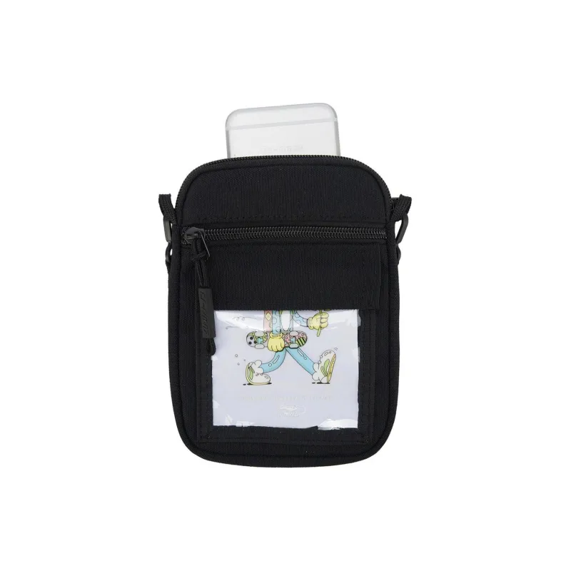 LiNing Steven Harrington Collaboration Canvas Canvas Bag Crossbody Bag Regular Unisex Black-3