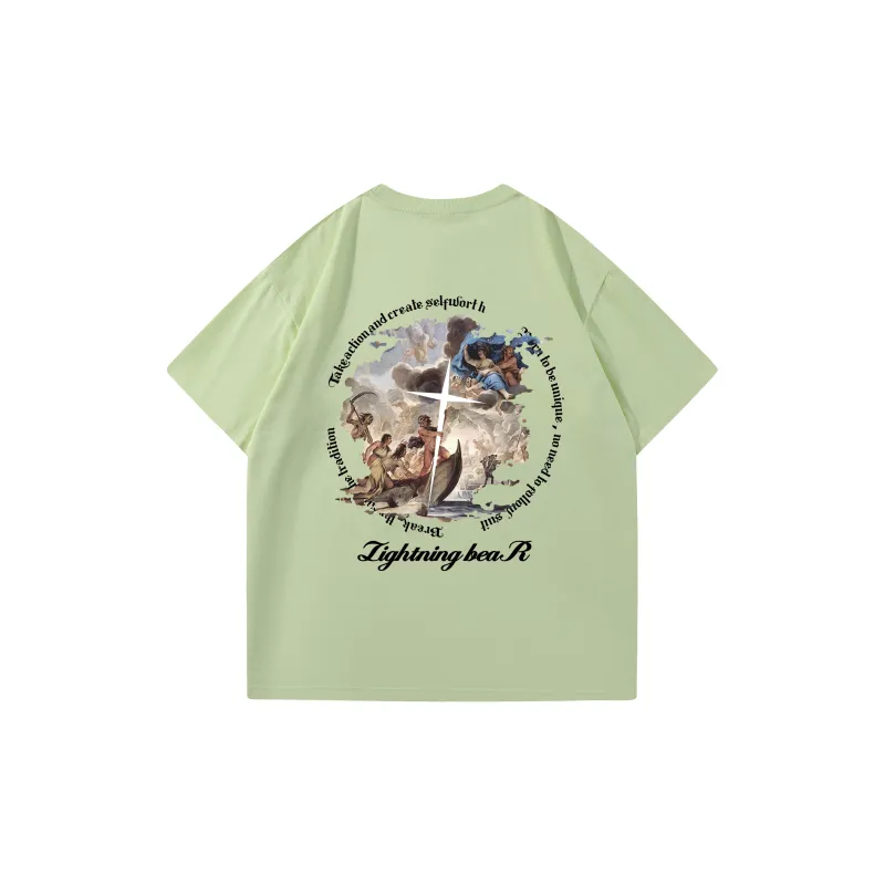 LIGHTNING BEAR T Shirts Unisex-15