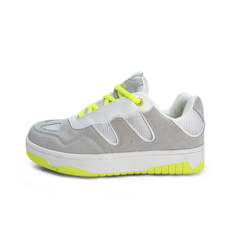 ITGI Low Top Skateboard Shoes Unisex Gray Green-0