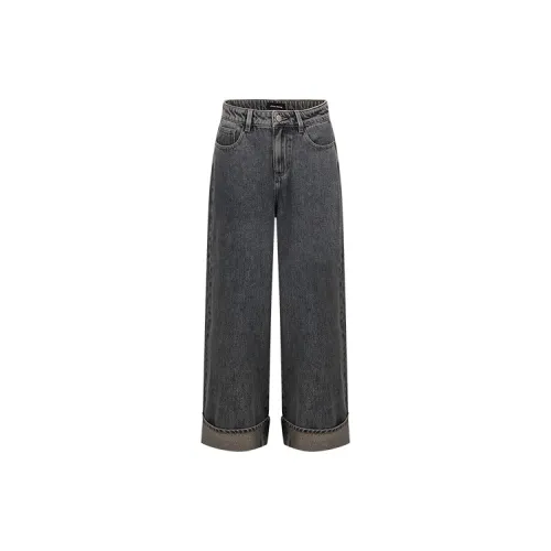 URBAN REVIVO Jeans Women's Gray Blue