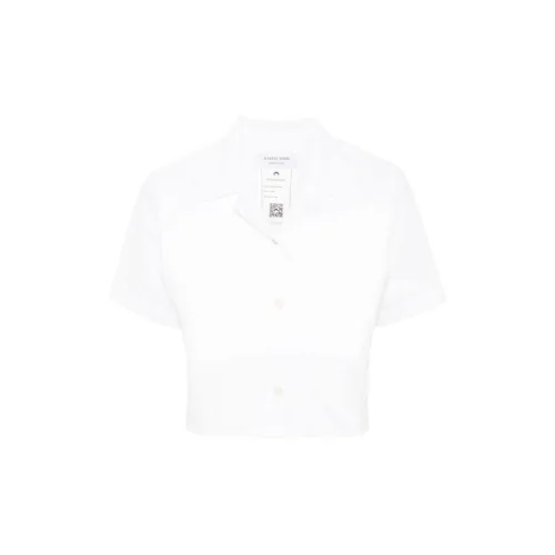 Marine Serre Shirts Women's White