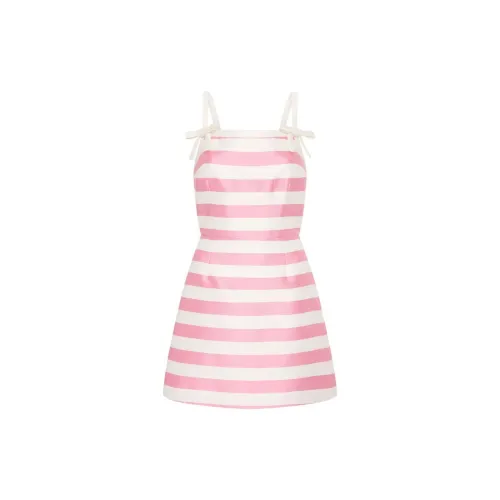 REBECCA VALLANCE Jocelyn Striped Minidress