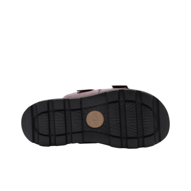 UGG Capitola Buckle Slide Sandal Cognac-6