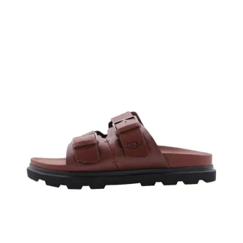 UGG Capitola Buckle Slide Sandal Cognac