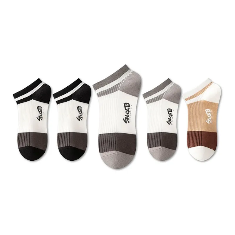 Taste The Color Ankle Socks Men's 5 Pack-6