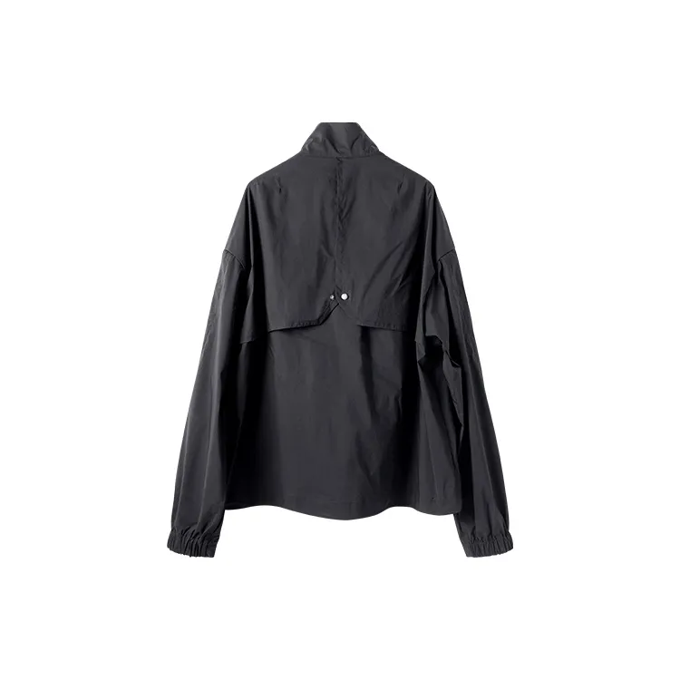 HUANXIANGZHE Jackets Coats Unisex Black-1