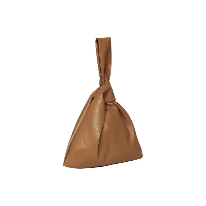 NANUSHKA Leather Clutch Women's Brown-1