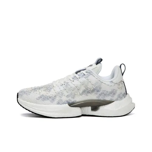 OUWENHEIMANBA Running Shoes Unisex Low-Top White Gray