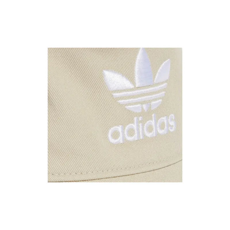Adidas Cotton Bucket Hats Unisex Beige-2
