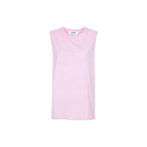 MSGM Tank Tops Women's Pink