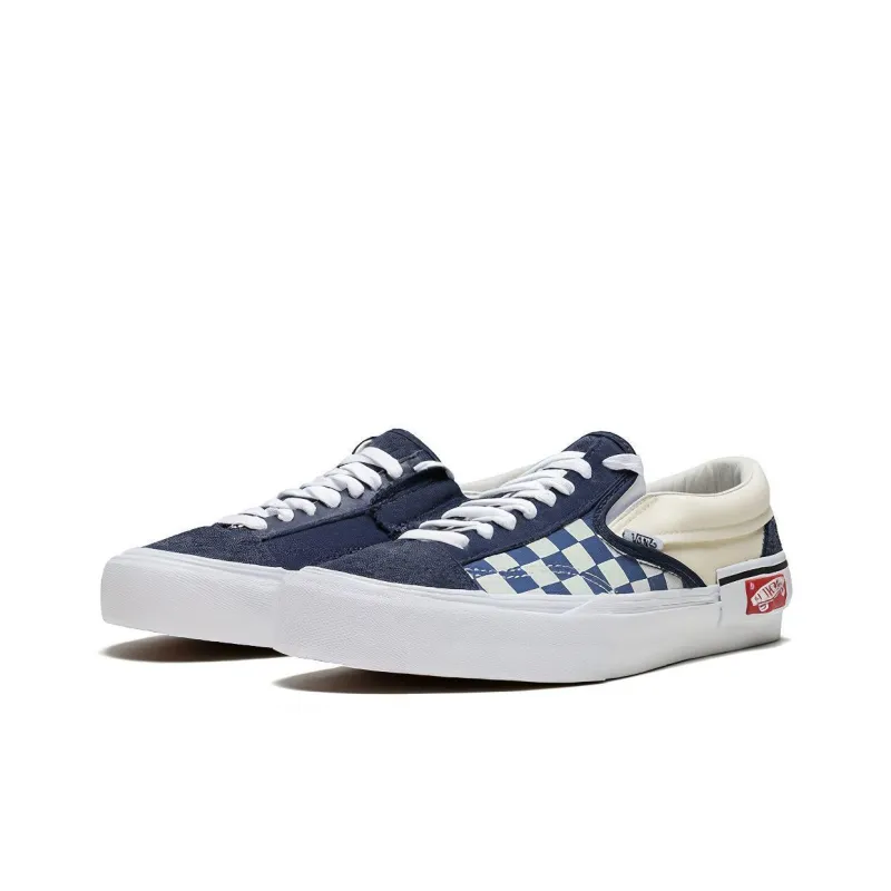 Vans Slip On Cap Dress Blues-2