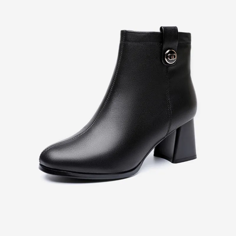 Spider King Ankle Boots Women's Black-1