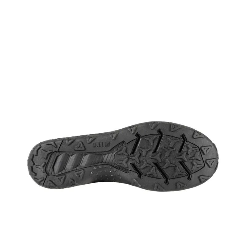 5.11 Slip Resistant Breathable Cushioning Wear Resistant Low Top Trekking Shoes Men's Black-4