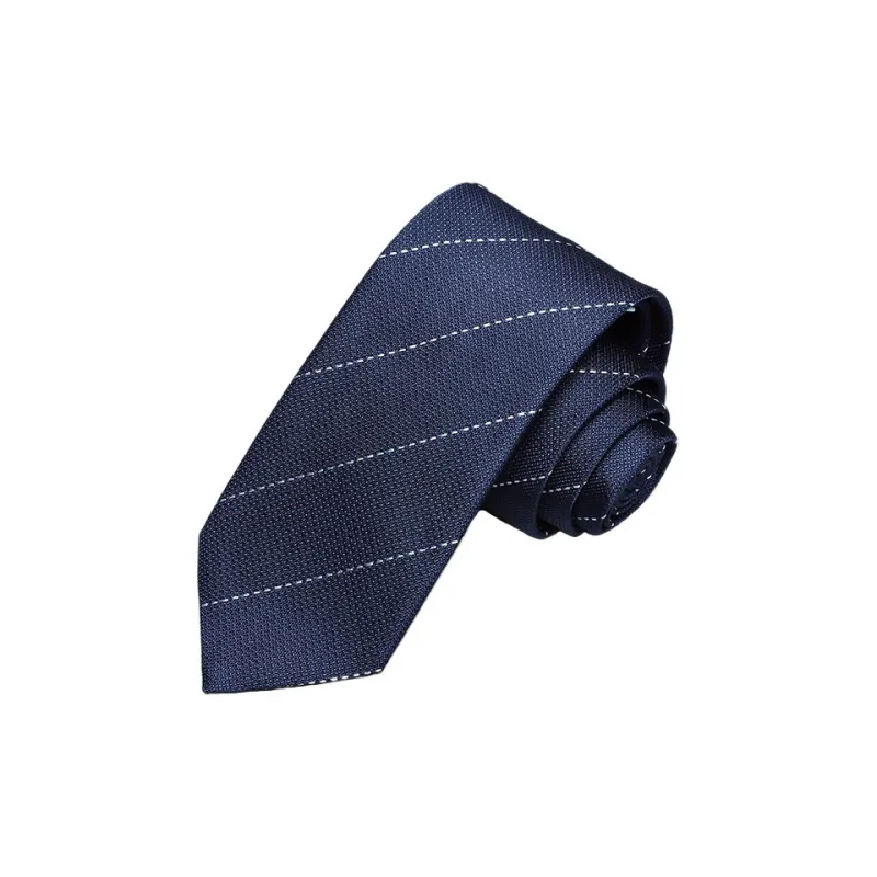 GOLDLION Mulberry Silk Ties Men's Royal Blue-0