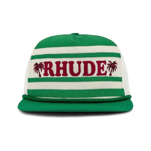 RHUDE logo-plaque Club Embroidered Cap