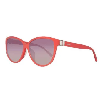 Swarovski Oval Sunglasses Women's Red