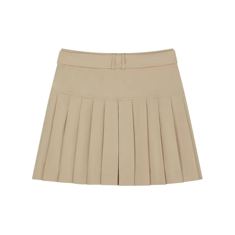 Teenie Weenie Casual Short Skirts Women's Light Khaki-1