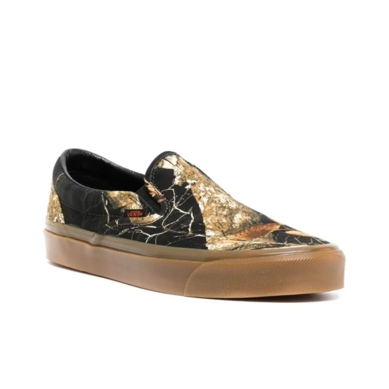 Slip On Realtree Classic Vans 'Black Gum'-3