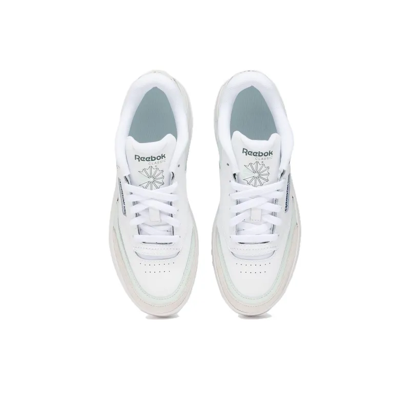 Reebok Women's Club C Extra 'White Forest Green' Women's-3