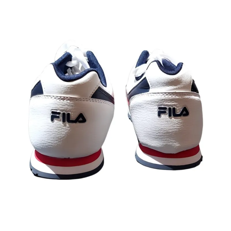 FILA Anti-Slip And Wear-Resistant Breathable Low-Top Tennis Shoes Women's White-3