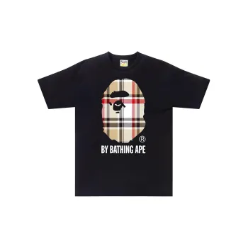 Bape A BATHING APE Check By Bathing Tee