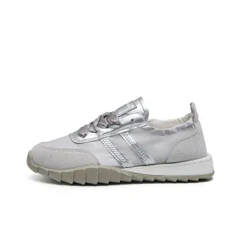 TUOPIN Casual Shoes Women's Low Top Silver/Beige/Pink/Green
