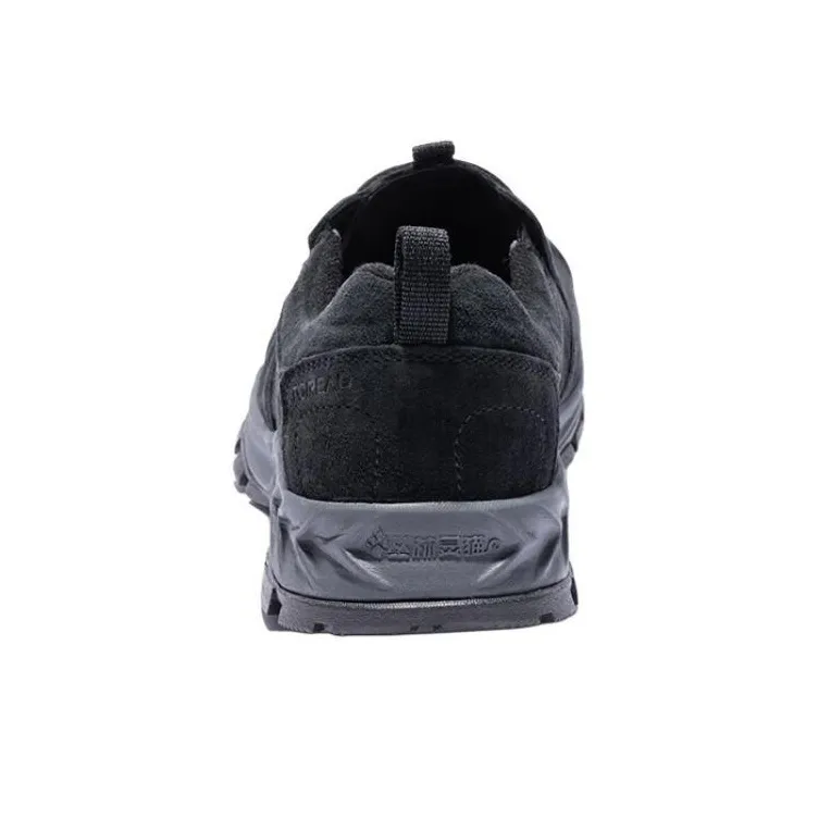 TOREAD Slip Resistant, Abrasion Resistant, Thermal Low Top Hiking Shoes Women's Black Gray-4