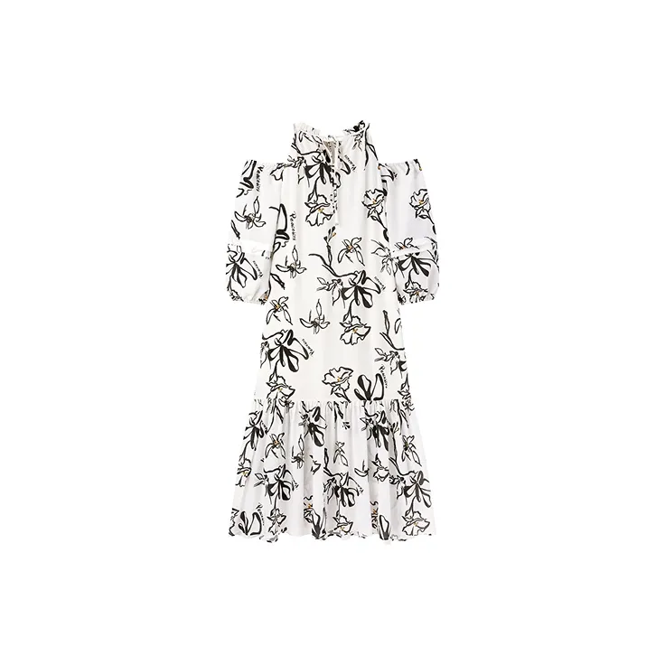 PEACEBIRD Long Sleeved Dresses Women's-1