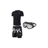 Swimsuit+Swimming Shorts+Large Frame Swim Goggles
