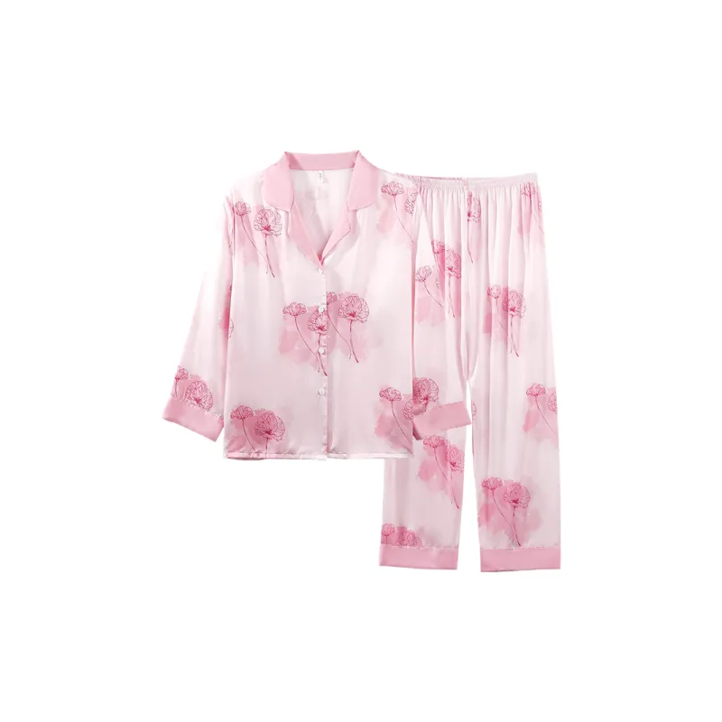 LoveEsteem Pajama Set Women's Pink-0