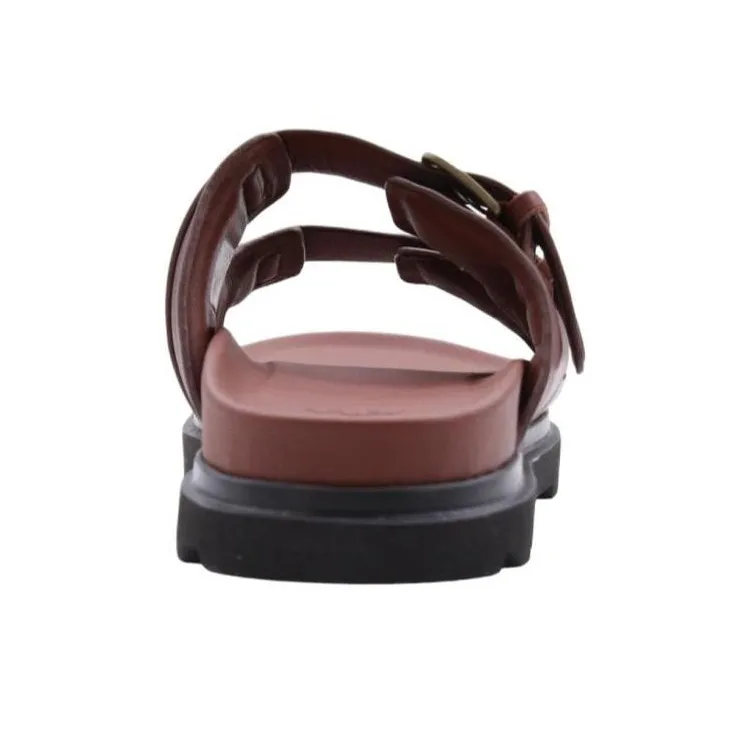 UGG Capitola Buckle Slide Sandal Cognac-5