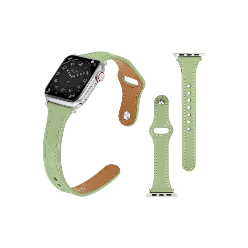 LeYu Compatible With Apple Watch Bands Button Small Round Pendant Unisex-20