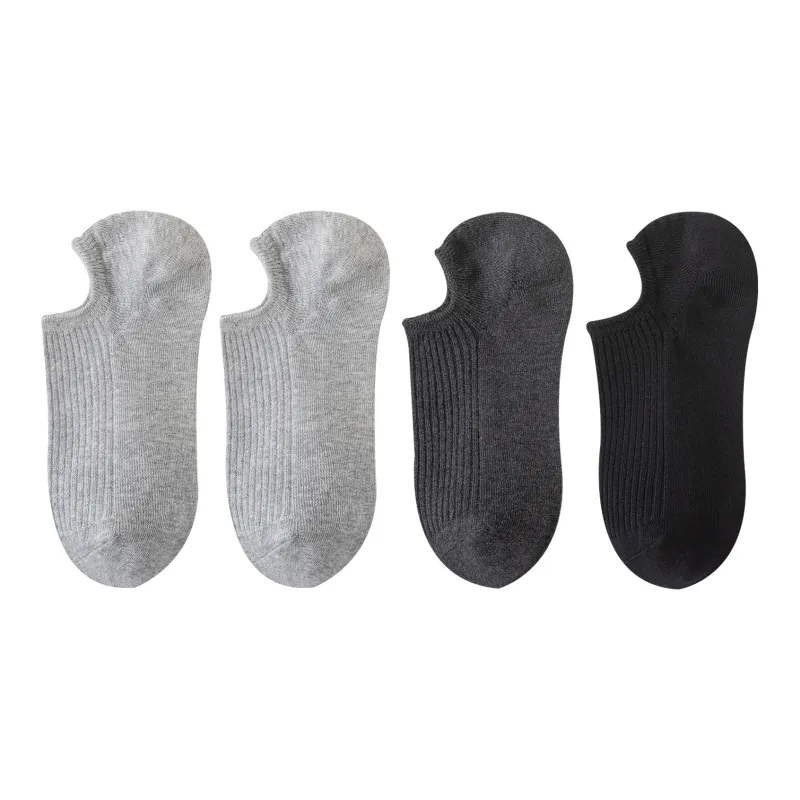 XXLLG No-Show Socks Men's 4 Pack-12