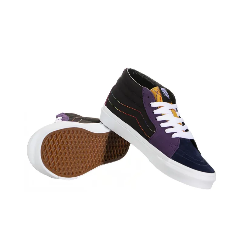 Sk8 Vans Mid 'Frenzy Dark Rainbow'-4