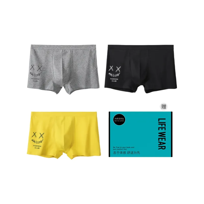 H YXIANG Underpants Men's 3 Pack-2