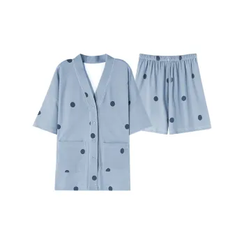 Follow The United States Pajama Set Women's Glacier Blue