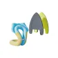 Swim Combination Two-Piece Set[Sea Salt Citrus-Arm Ring Swim Ring+Kids Kickboard]Includes Pump