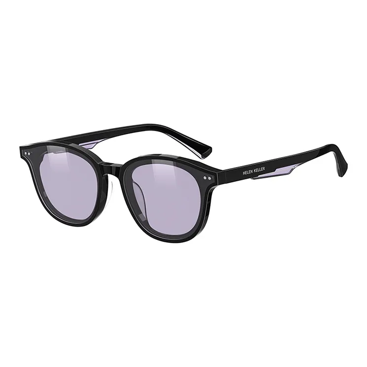HELEN KELLER Round Sunglasses Unisex-12