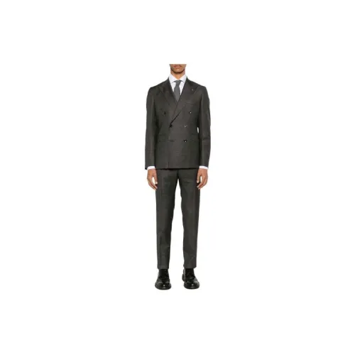 Tagliatore Double-breasted Virgin-wool Suit