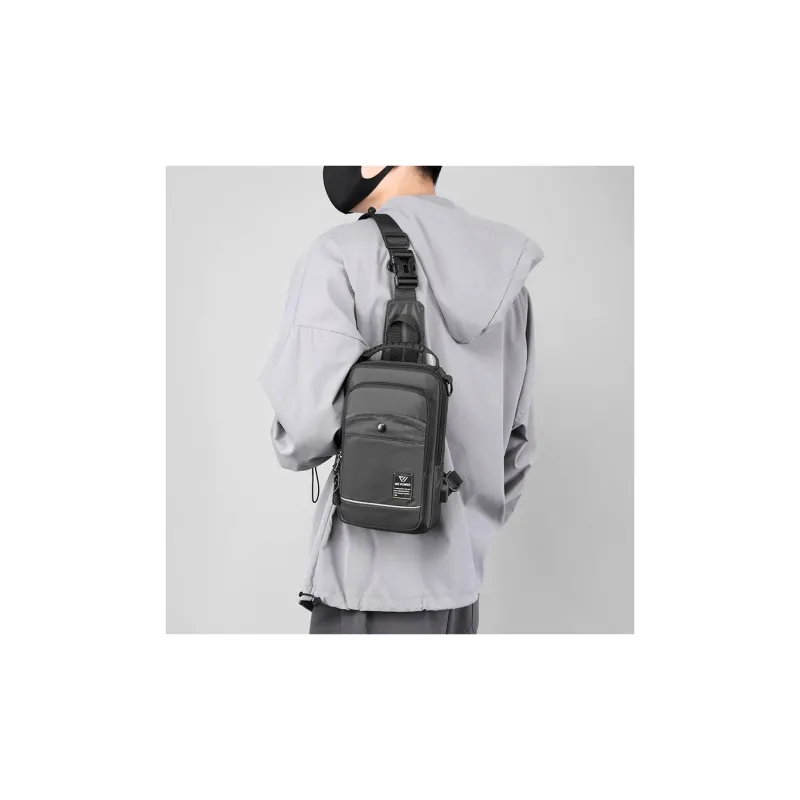 Venerable Brahma Nylon Fabric Sling Bag Regular Men's-10