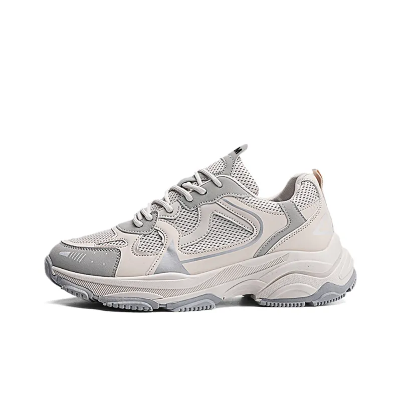 JKEM Wear-resistant Lightweight Breathable And Non-slip. Low-Top Chunky Sneakers Men's-16