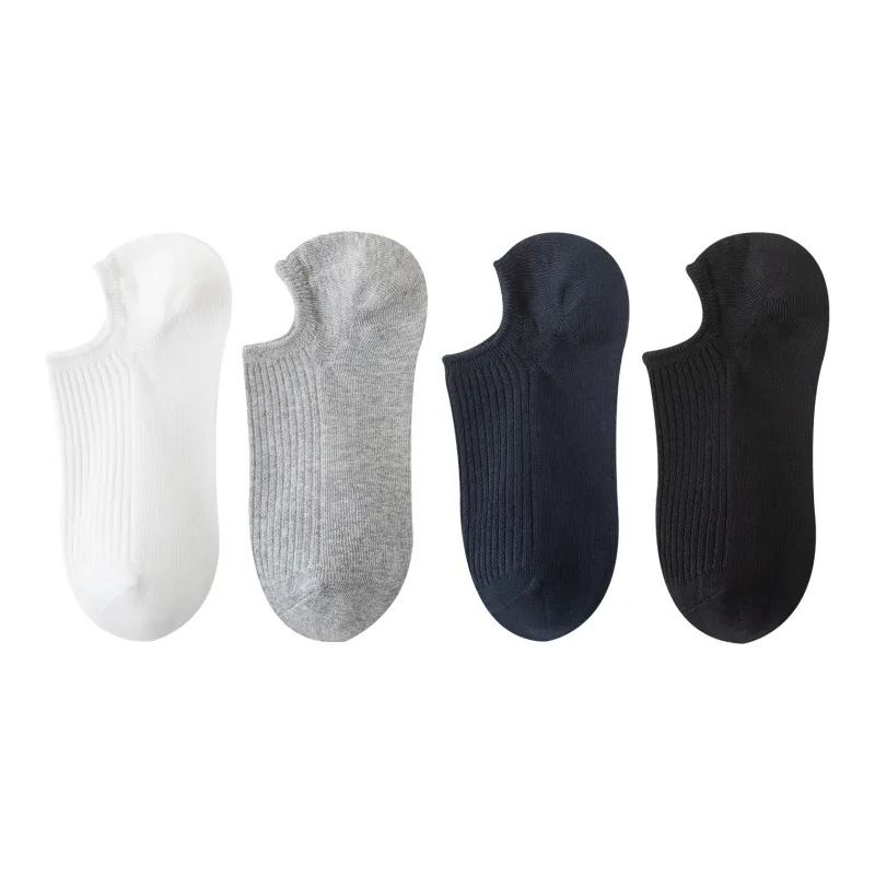 XXLLG No-Show Socks Men's 4 Pack-7