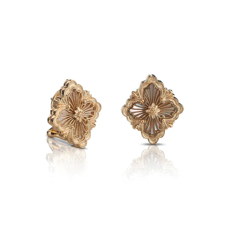 BUCCELLATI 18K Gold Earrings Women's Gold-1