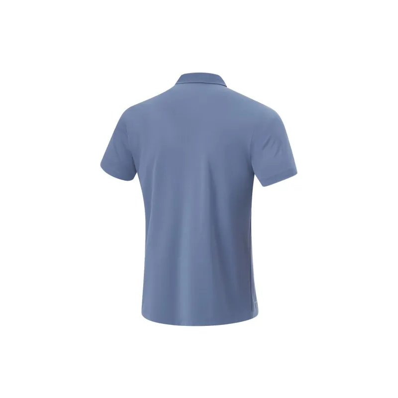 LiNing Fitness Series Polo Shirt Men's Dusty Blue-1